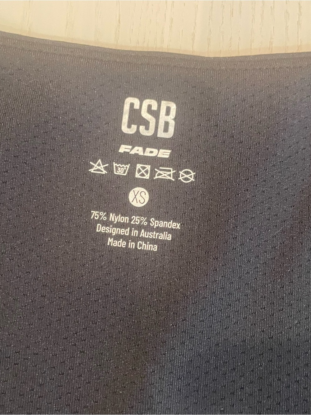 CSB Crop Shop Boutique Fade Sierra Long Sleeve Crop (Black) - XS - Picture 7 of 8